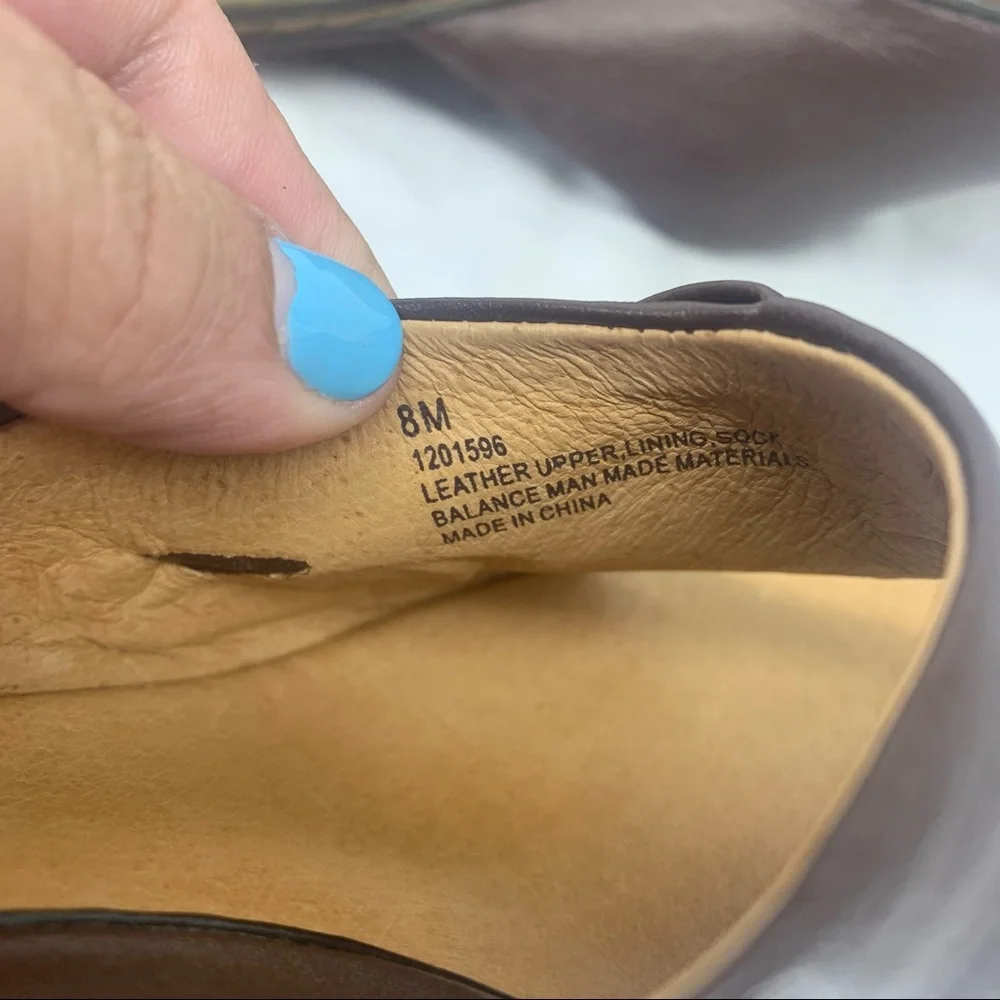 Sofft wedge leather mules‎